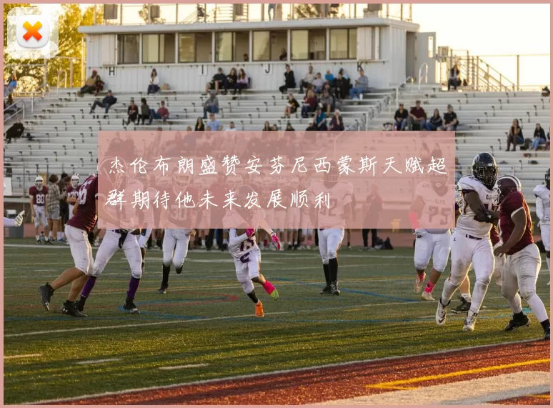 杰伦布朗盛赞安芬尼西蒙斯天赋超群期待他未来发展顺利